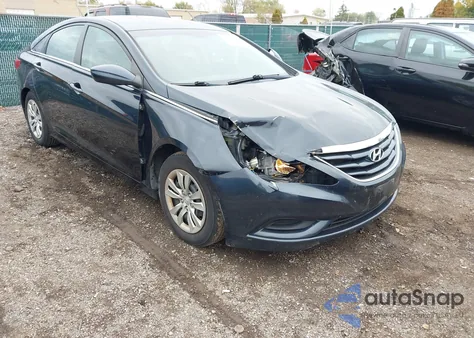 2013 Hyundai Sonata Gls from USA, damaged, VIN 5NPEB4ACXDH558611